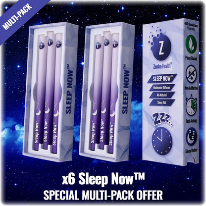 x6 Sleep Now™ Fast-Acting Melatonin Diffuser - Special Multi-Pack