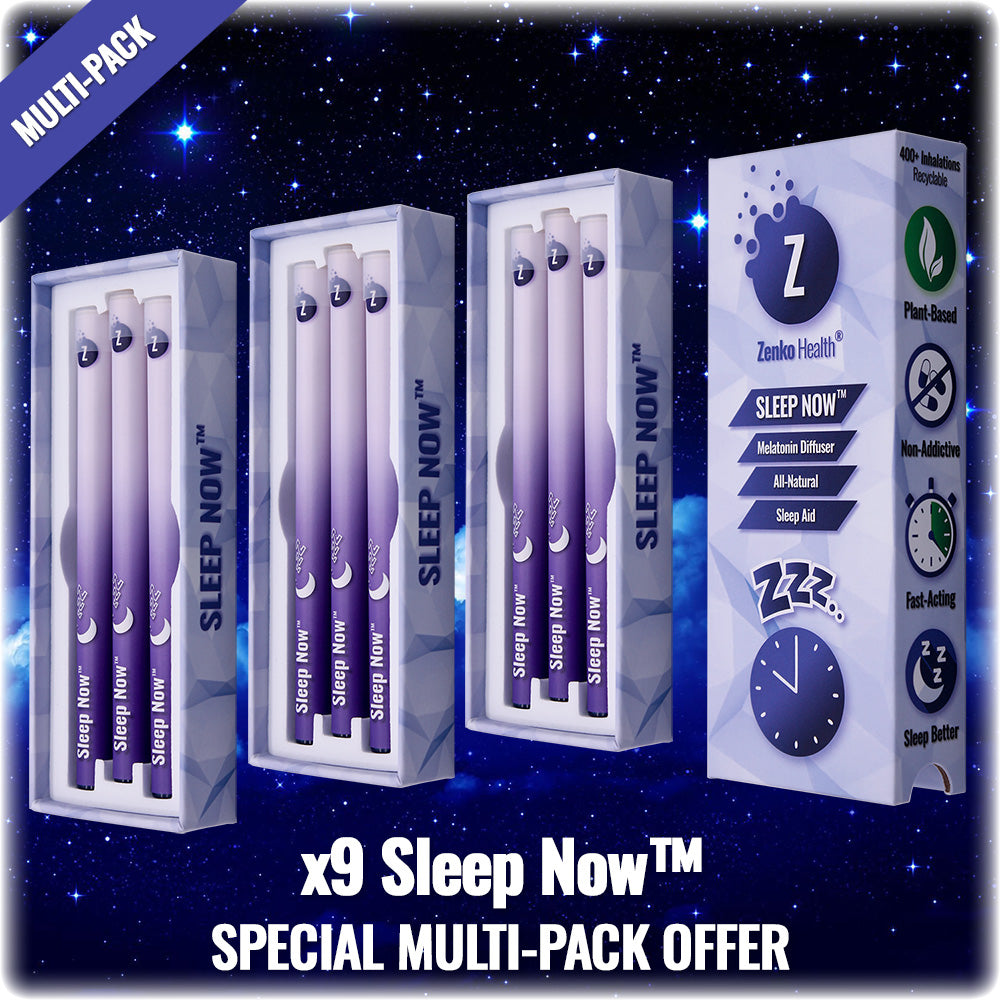 x6 Sleep Now™ Fast-Acting Melatonin Diffuser - Special Multi-Pack